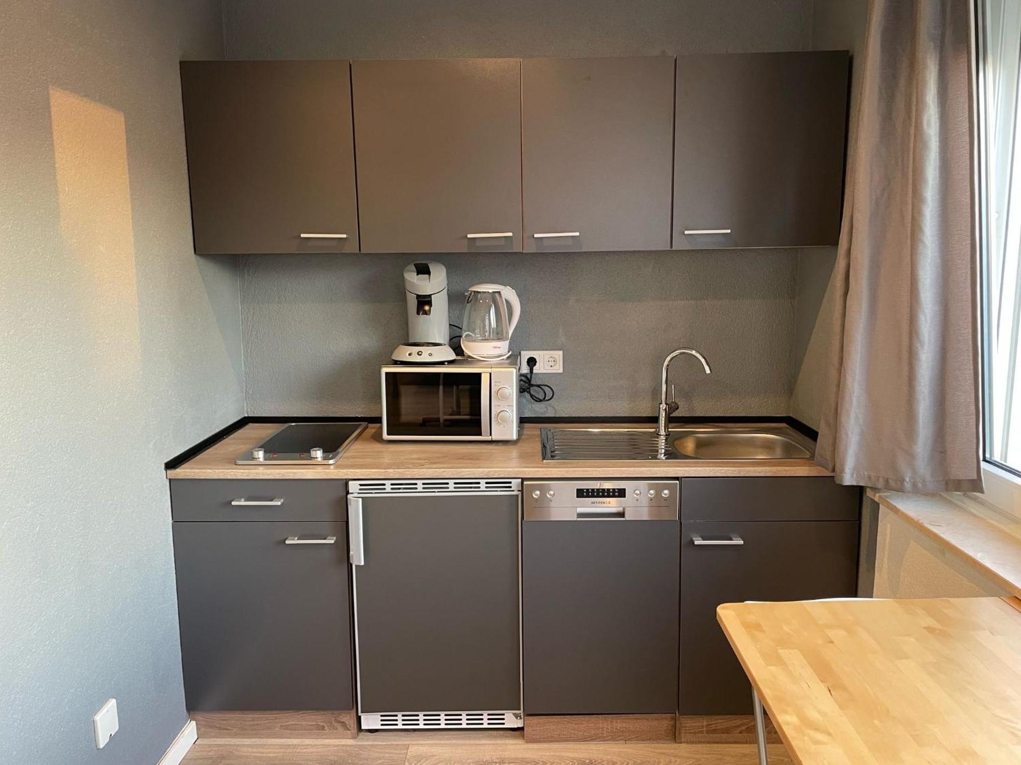 Sleep & Go Deluxe 1 Apartment Naehe Duesseldorf Krefeld Luaran gambar
